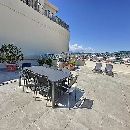 Appartement Rba7 - Exceptionnel Solarium Avec Vue Mer, 3 Cannes